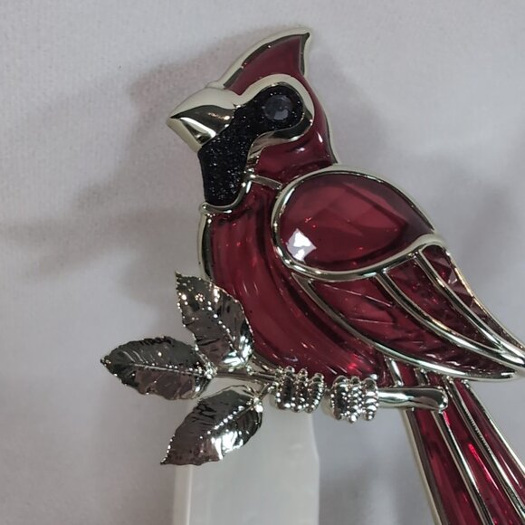 Bath & Body Works Wallflower Plug Red Cardinal Gold Nightlight Christmas Holiday - Picture 4 of 10